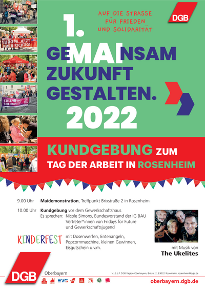 1. Mai 2022 in Rosenheim